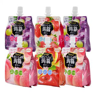 [30袋装]Tarami原装进口蒟蒻果冻桃味葡萄味草莓味苹果味休闲零食