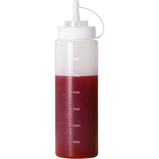 挤酱瓶食品级厨房调料瓶番茄沙拉酱塑料酱料罐挤压瓶家用压瓶酱瓶