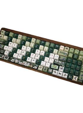 春日颂歌键帽FC高度热升华DIY机械键盘适配60/61/68/75/87/99/104
