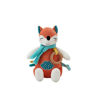 Orange Fox Baby Teething and Soothing Toy comfort sleep toy