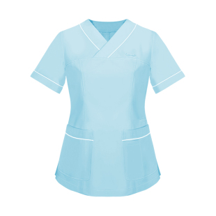洗手衣护士服导诊女夏短袖刷手服手术室ICU口腔牙科药店工作制服