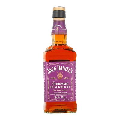 欧洲直邮Jack Daniel's杰克丹尼黑莓味威士忌 35度700ml美国洋酒