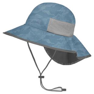 SundayAfternoons青少年大童大帽檐鱼尾护颈户外防晒帽沙滩遮阳帽