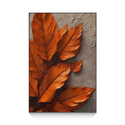 客厅装饰画家大业大叶子挂画