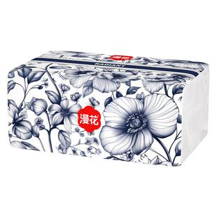 漫花抽纸中国风系列家用纸巾整箱餐巾纸大包卫生纸原木加厚面巾纸
