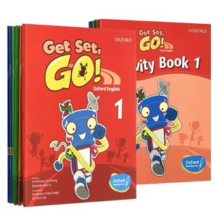 【顺丰包邮】原版进口牛津少儿英语oxford Get Set Go 1 2 3 4 5 6级2-7岁幼儿启蒙教材英式发音getsetgo幼儿园教师书互动游戏课程