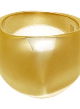 简约大小号三角戒指925银