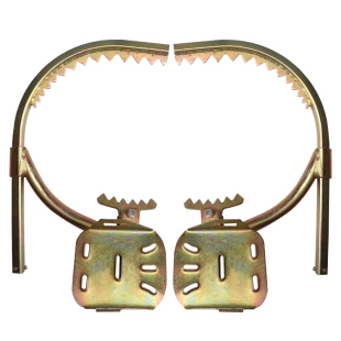 爬树木杆脚扣爬树神器电信油炸杆脚爬铁鞋爬树工具加厚脚勾包邮