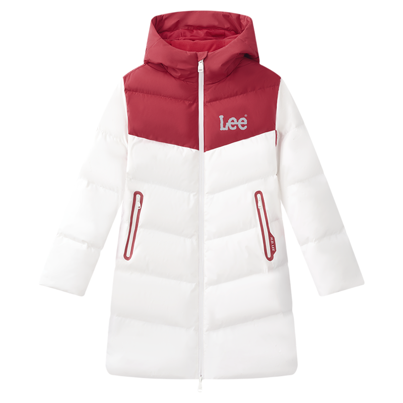 Leekids儿童加绒保暖羽绒服