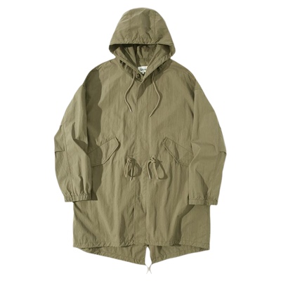 NOTHOMME中长款M-51鱼尾风衣