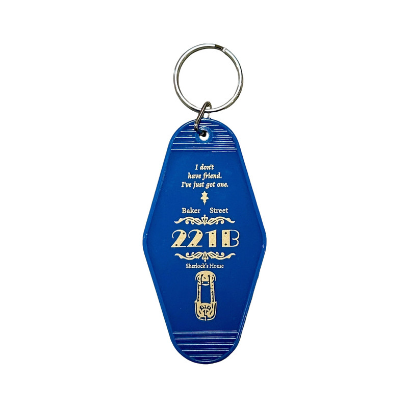 复古挂件贝克街221b卷福钥匙扣