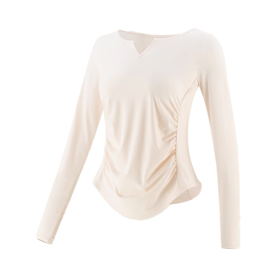 胖mm大码运动T恤健身衣秋季长袖