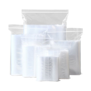 pe自封袋透明封口袋大号塑料袋子加厚食品包装袋药袋小密封袋定制