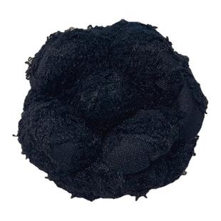 哥特暗黑风黑色山茶花胸针高贵优雅女百搭别针外套连衣裙配饰胸花