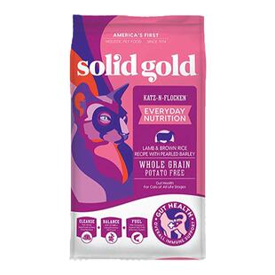 素力高猫粮幼猫成猫进口Solid Gold金装金素鸡肉每日营养羊肉12磅