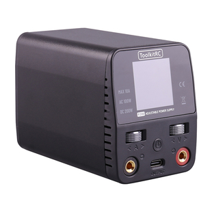 Toolkitrc P200 V2迷你桌面电源200W 10A大功率充电器适配AC100W