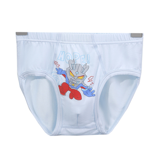 男童三角内裤莫代尔卡通奥特曼恐龙中大童儿童小孩薄款短裤透气夏