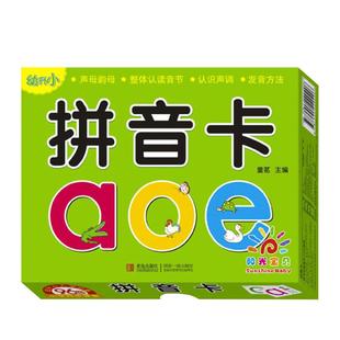 幼升小识字拼音大卡片 声母韵母整体认读音节大班学前班一年级