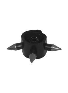 尖钉塑料圆柱个性霸气牛皮戒指朋