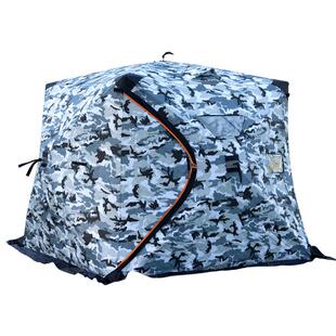 加厚冬钓帐篷户外露营野营冰钓棉装备冬天冬季保暖防寒防风钓鱼屋