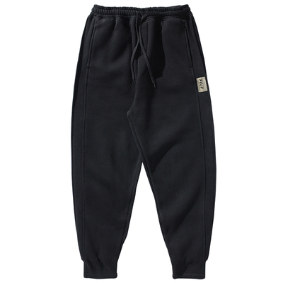 BHCB欧美潮牌加绒运动休闲卫裤