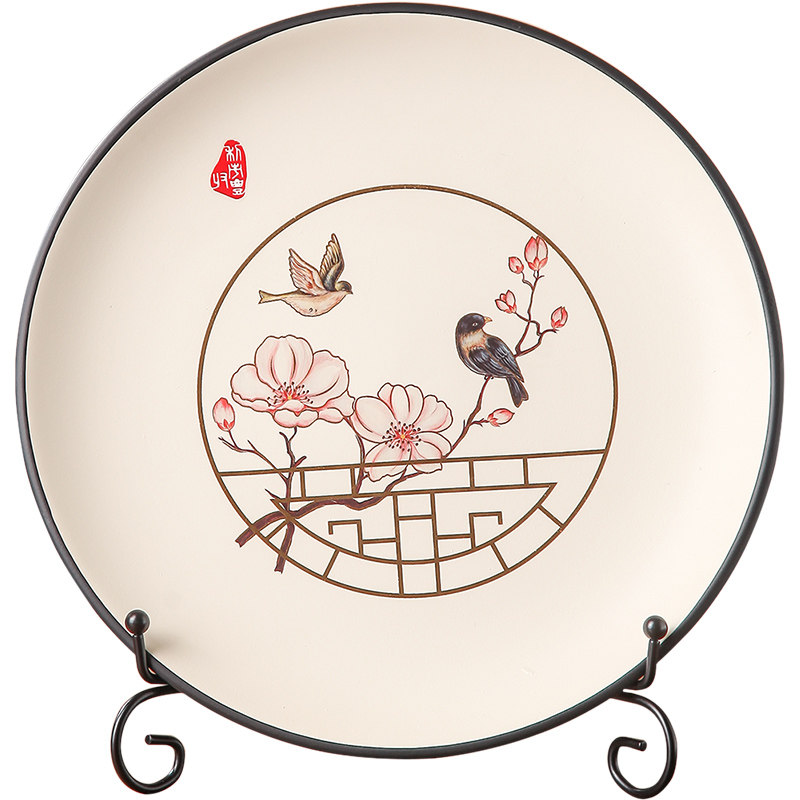 新中式风古典书房家居工艺品摆盘