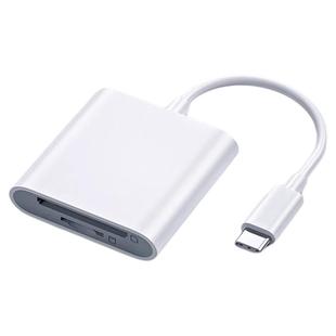 相机读卡器能适sd卡尼康ccd适用苹果16/15/14索尼佳能r50富士口传输tf内存OTG转换器安卓type头照片传手机cf