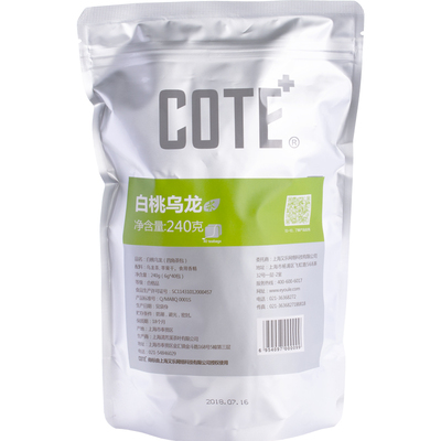 COTE冷泡茶蜜桃乌龙四角茶包