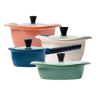 韩国ROICHEN瑞辰陶瓷汤锅奶锅不粘锅燃气电磁炉炖锅酱汤锅不沾