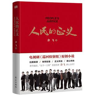 人民的正义 余飞著 巡回检察组巡回检查组全集 余飞电视剧原创小说书籍 人民的名义系列图书 扫黑除恶殊死较量正义在民心