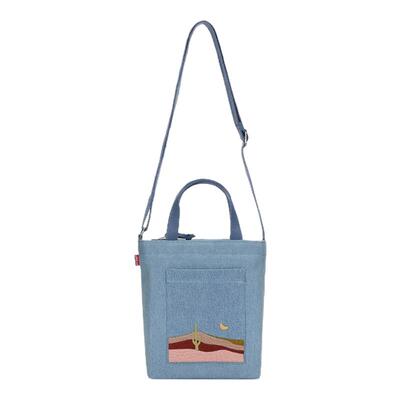 李维斯情侣同款通勤手提单肩包