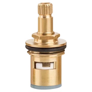 全铜水龙头阀芯单冷热通用快开内芯配件阀门芯滴水厨房陶瓷角阀