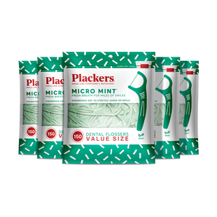 【囤货装】Plackers进口牙线超细家庭装大包装圆线双线官方旗舰店