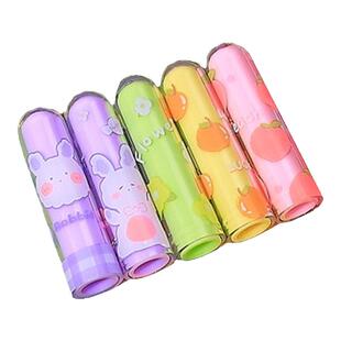 卡通双管笔帽铅笔套小学生笔套笔盖可爱笔尖保护套握笔器幼儿园初学者新一年级学习用品笔杆延长器儿童女孩款