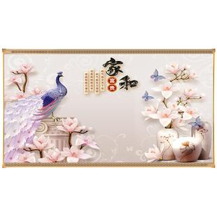 石墨烯壁挂式墙暖电暖气家用碳晶发热片电热板挂墙加热壁画采暖器