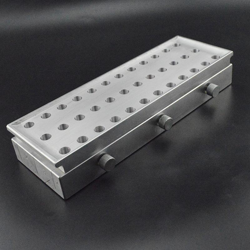 2020年新款36孔鸟嘴型口红模具 口红铝制模具厂家来样做货口碑好