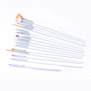 15支描边画笔套装色粉笔上色刷烘焙金粉糖霜蛋糕彩绘毛笔翻糖工具