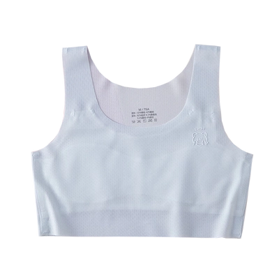 女童透气无痕内衣冰丝