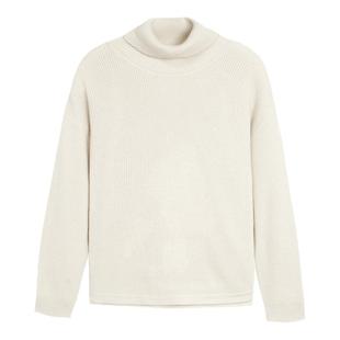 BODYDREAM抗起球高领毛衣男冬季休闲通勤套头针织衫线衣/圆弧开叉