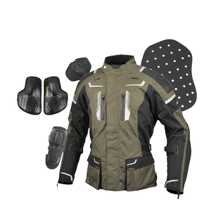 KOMINE四季摩托车骑行拉力服多功能双内胆防水摩旅保暖透气JK-597