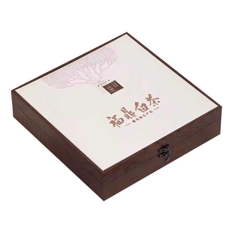 福鼎白茶寿眉白牡丹茶饼礼盒高档
