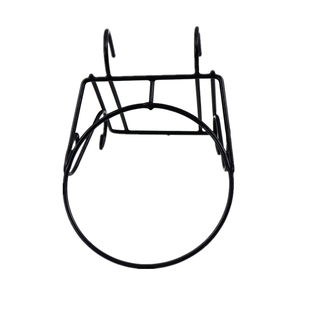 兰花盆挂架栏杆悬挂式花架圆型花盆专用铁架兰花盆挂架兰花架挂蓝