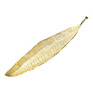 金叶子香插香座合金线香架香托线香佛具香炉居室卧房熏香摆件香座