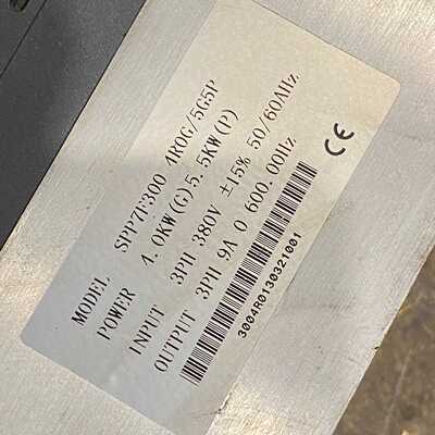 议价Shanghai Shenpin Inverter Spp7f3004R0g5G5p Excellent Con