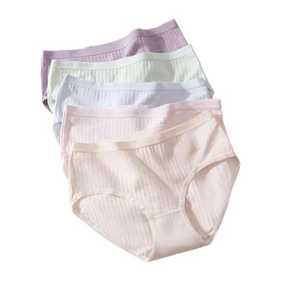 tsutsu纯棉抗菌裆女内裤夏季薄款