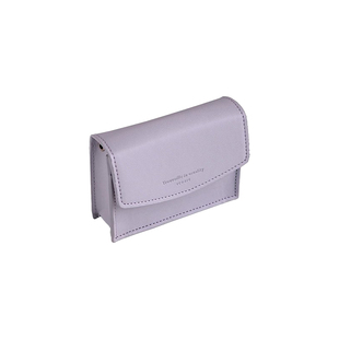 韩国iconic高档皮质便携零钱卡包女便携口红唇膏耳机盒收纳小包