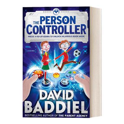 英文原版 The Person Controller 拥有超能力的男孩 大卫·巴蒂尔儿童章节小说 英文版 进口英语原版书籍