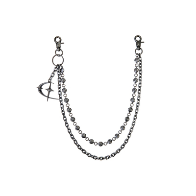 QUARTERINNIGHT星月双层裤链