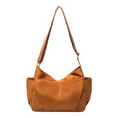 超轻便斜挎包包防水多口袋大容量