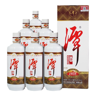 潭酒1935酱香型白酒53度大曲坤沙纯粮食口粮酒宴请酱酒礼盒装整箱